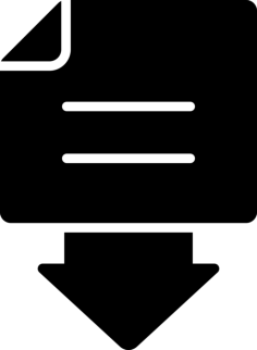 File Download Interface Symbol Stencil Svg Design File, Free Vectors File